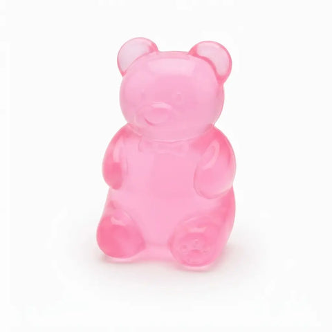 White Smoke Gummy Bear Squishy Pink HALSON ENTERPRISE gummy_bear_pink11.jpg Arts and Crafts
