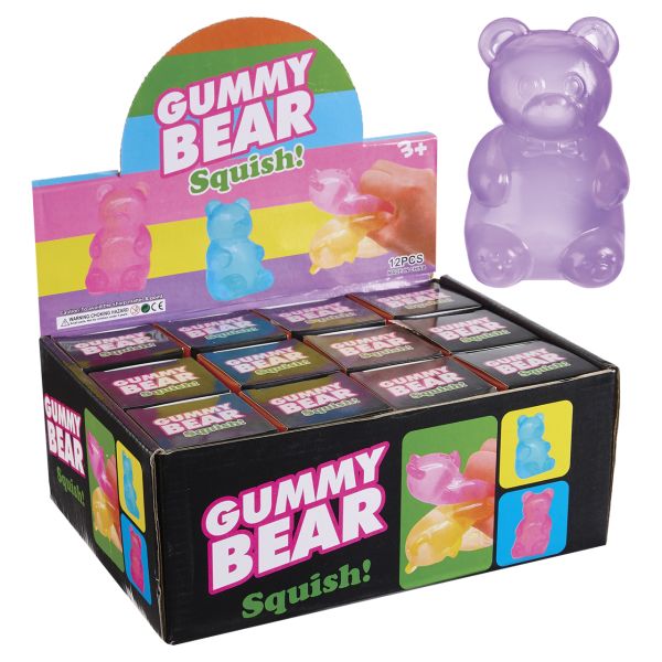 White Smoke Gummy Bear Squishy Purple HALSON ENTERPRISE gummysquishypurple1.jpg Arts and Crafts