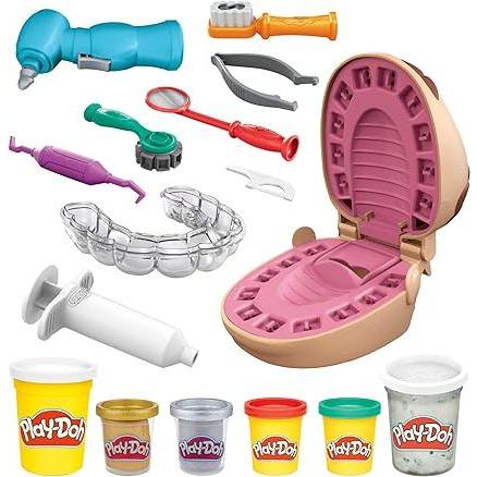 Light Gray Hasbro Playdoh Dental Kit Toyzoona hasbro-playdoh-dental-kit-toyzoona-2.jpg Stationary, Arts and Crafts