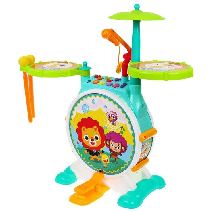 Light Sea Green Hola Banging Bopping Drum Set 3130 - Musical Playset for Toddlers TOYZOONA LIMITED hola-banging-bopping-drum-set-3130-toyzoona-3.jpg Infant Toys
