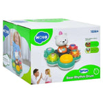 Lime Green Hola Bear Rhythm Drum E8993 - Interactive Musical Drum Toy TOYZOONA LIMITED hola-bear-rhythm-drum-e8993-toyzoona-3.jpg Infant Toys