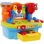 Steel Blue Hola My Little Workshop 907 - Creative Tool Set for Toddlers TOYZOONA LIMITED hola-my-little-workshop-907-toyzoona-3.jpg Infant Toys