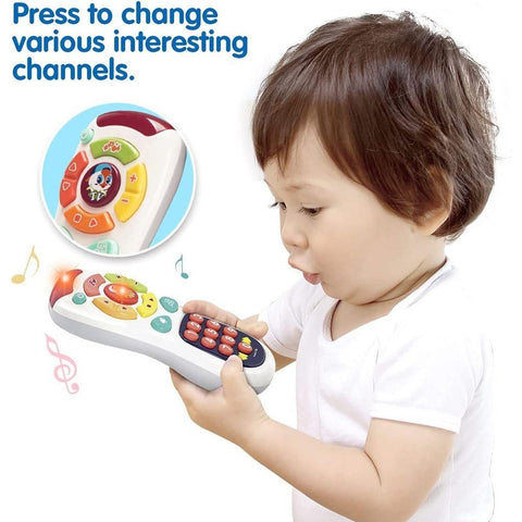 Dark Slate Gray Hola My Remote 3113 - Pretend Play with Sounds and Lights TOYZOONA LIMITED hola-my-remote-3113-toyzoona-1.jpg Infant Toys