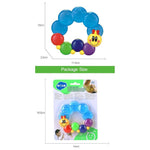Light Gray Hola Rattle Teether Fun 306D - Baby’s First Sensory Toy TOYZOONA LIMITED hola-rattle-teether-fun-306d-toyzoona-3.jpg Infant Toys