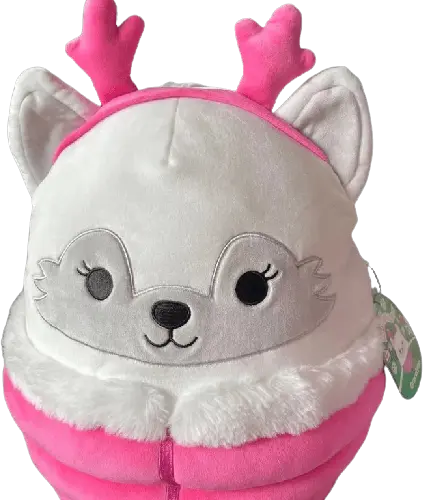 Squishmallow Pink Arctic Fox Gracelynn