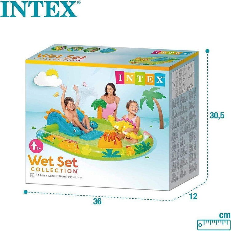 Light Gray Intex Little Dino Play Center Multicolor for Splashy Summer Fun PEEKABOO EXPERIENCE STORE intex-little-dino-play-center-multicolor-toyzoona-5.jpg Sports Toys & Outdoor Play