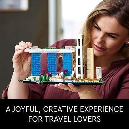 Black LEGO Architecture Singapore 21057 - Exclusive Display Piece Toyzoona lego-singapore-21057-toyzoona-2.jpg Building and Construction