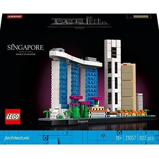 Black LEGO Architecture Singapore 21057 - Exclusive Display Piece Toyzoona lego-singapore-21057-toyzoona-4.jpg Building and Construction
