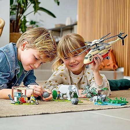 Gray Lego Wildlife Rescue Operation 60302 THE DREAM FACTORY lego-wildlife-rescue-operation-60302-toyzoona-2.jpg Building and Construction