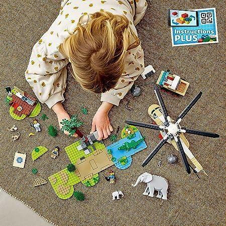 Gray Lego Wildlife Rescue Operation 60302 THE DREAM FACTORY lego-wildlife-rescue-operation-60302-toyzoona-4.jpg Building and Construction