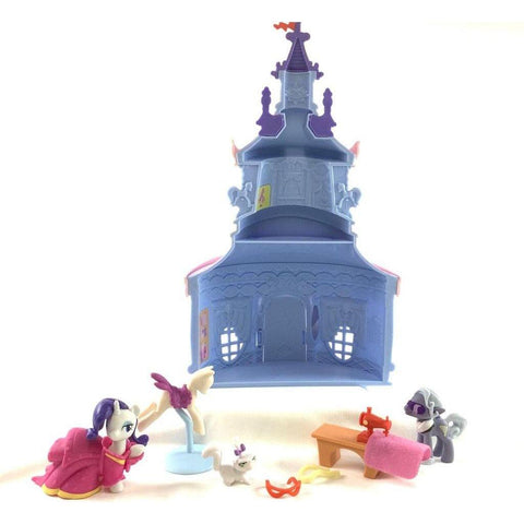 Light Gray Little Pony Castle R718 for Pretend Royal Fun HALSON ENTERPRISE little-pony-castle-r718-toyzoona-1.jpg Sports Toys & Outdoor Play
