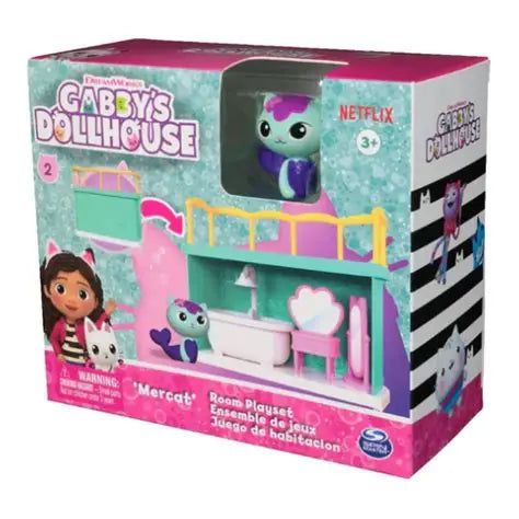 Light Steel Blue Gabbys Dollhouse Mercat Room Playset HALSON ENTERPRISE mercat.webp Dolls and Accessories