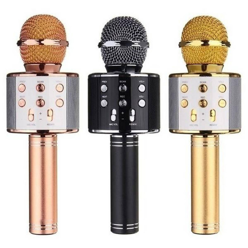 Light Gray Microphone Black HALSON ENTERPRISE microphone.jpg Musical Toys