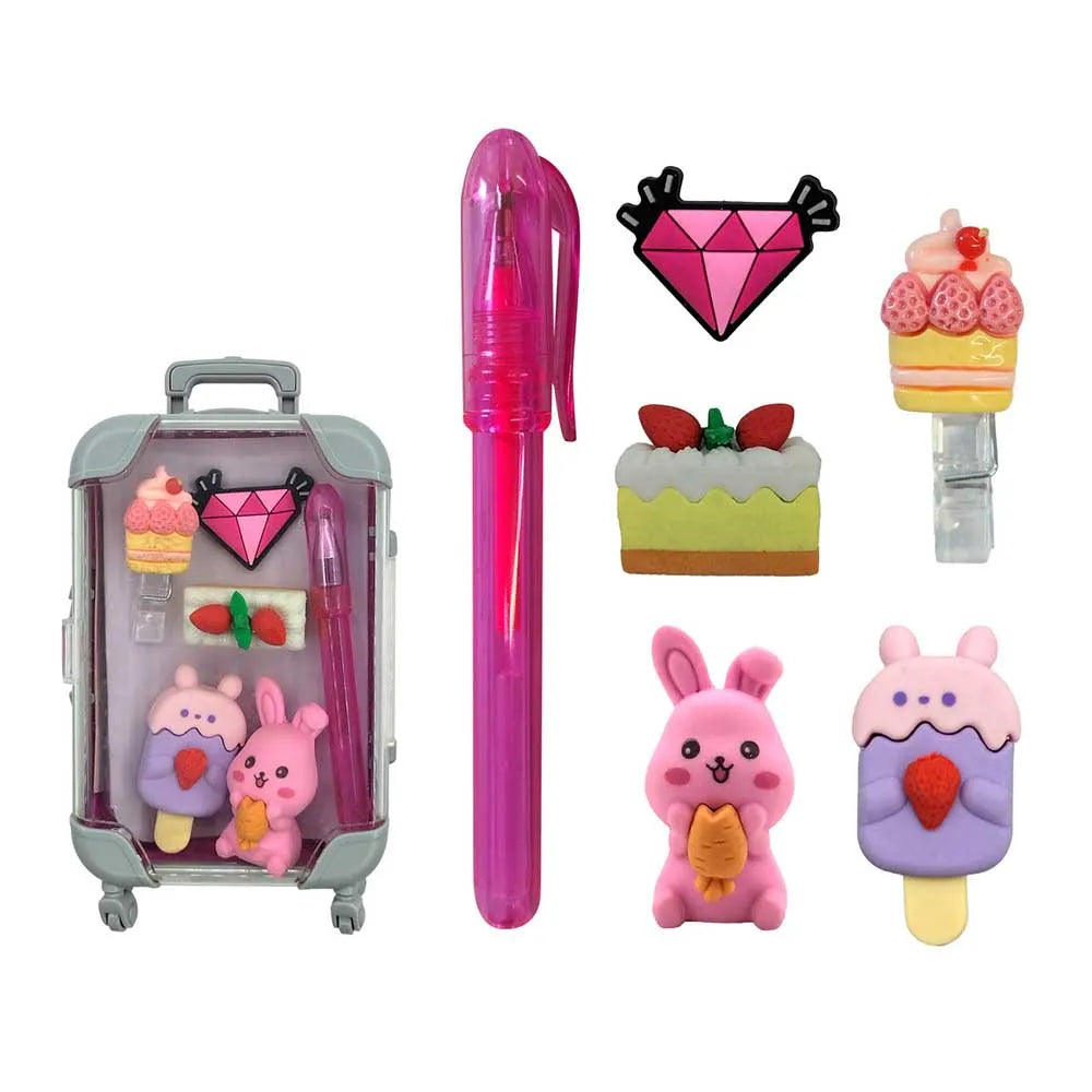 Mini Suitcase With Accessory Jk M6013