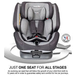 Dim Gray Nania One 360 Rotation Car Seat Grey Toyzoona nania-one-360-rotation-car-seat-grey-toyzoona-1.webp Infant Toys