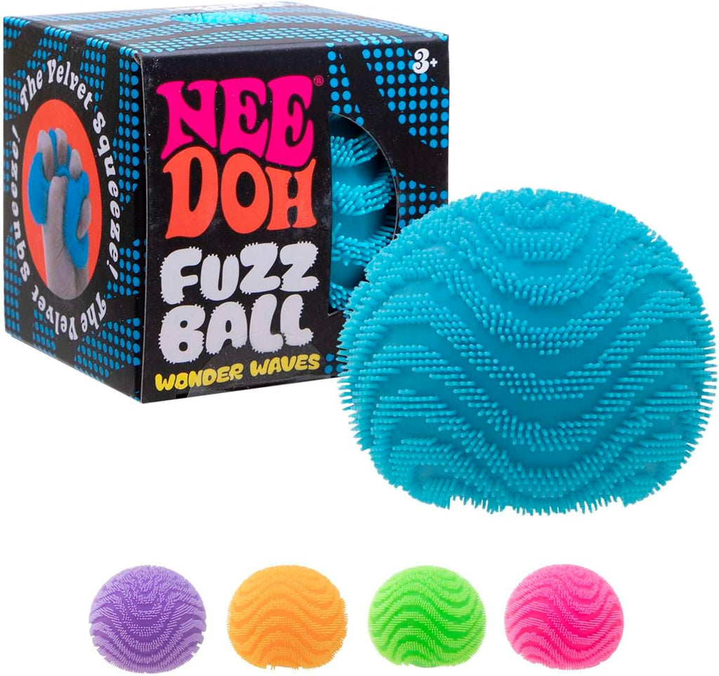 White Smoke Needoh Fuzz Ball Blue HALSON ENTERPRISE needoh_fuzz_balls.jpg Arts and Crafts