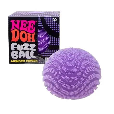 White Smoke Needoh Fuzz Ball Purple HALSON ENTERPRISE needoh_purple.webp Arts and Crafts