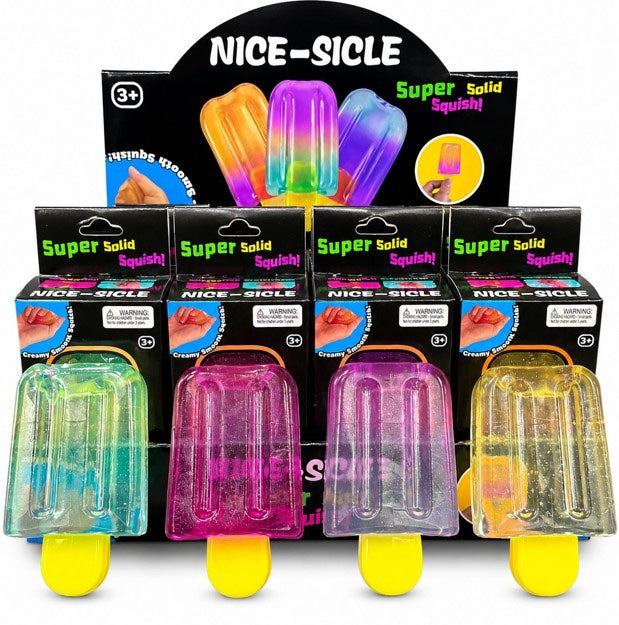 White Smoke NiceSicle Squishy - Per Piece HALSON ENTERPRISE nice-siclesquishy.jpg Arts and Crafts