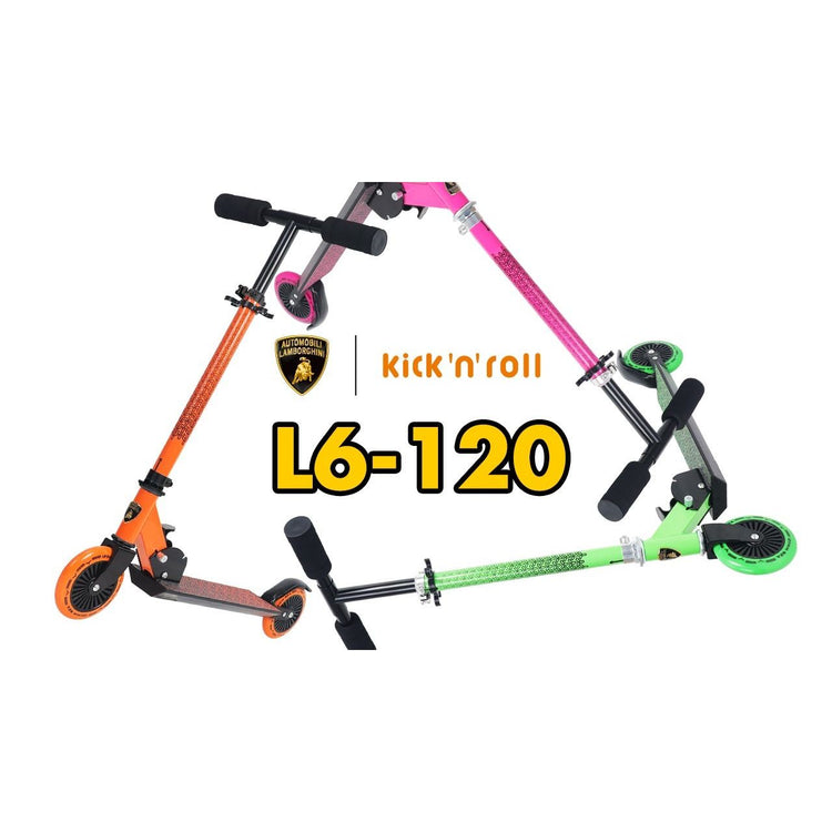 Gray Lamborghini Big Scootie L6 200 Orange – Fun Ride-On Toy HALSON ENTERPRISE orange_pink_green.jpg Outdoor and Active Play
