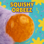 Cadet Blue Monster Squishy Toys with Beads - Plush Stress Relief Ball & Sensory Toys for Girls & Boys - 8x8x10cm - Ages 5+ - Purple HALSON ENTERPRISE p4.jpg Plush Toys