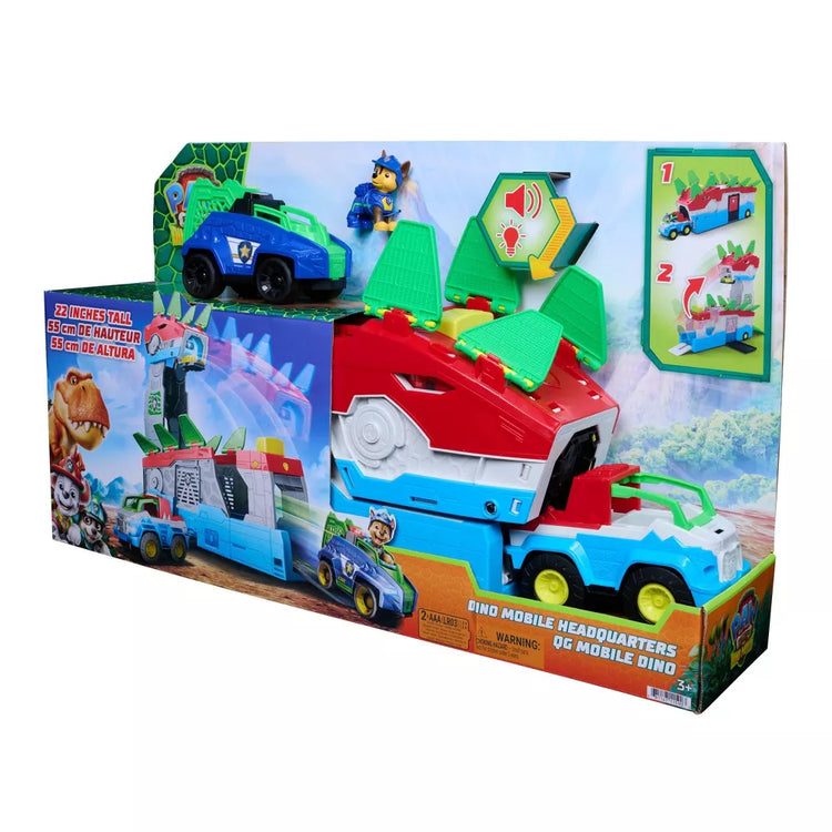 White Smoke Paw Patrol Dino Mobile Headquarters HALSON ENTERPRISE pawpatroldinomobilehq2.webp Action Figures and Play Sets