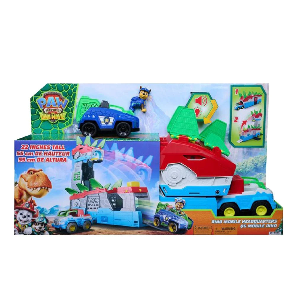 White Smoke Paw Patrol Dino Mobile Headquarters HALSON ENTERPRISE pawpatroldinomobilehq.webp Action Figures and Play Sets