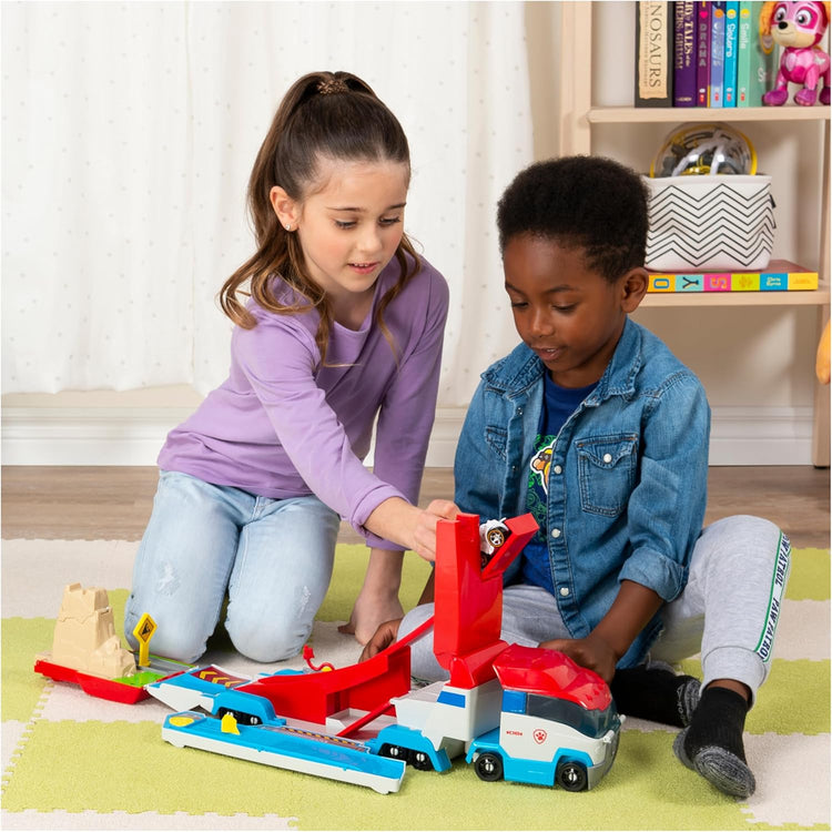 Lavender Paw Patrol Launch n Haul Paw Patroller HALSON ENTERPRISE pawpatrollaunchnhaulpatroller1.jpg Action Figures and Play Sets