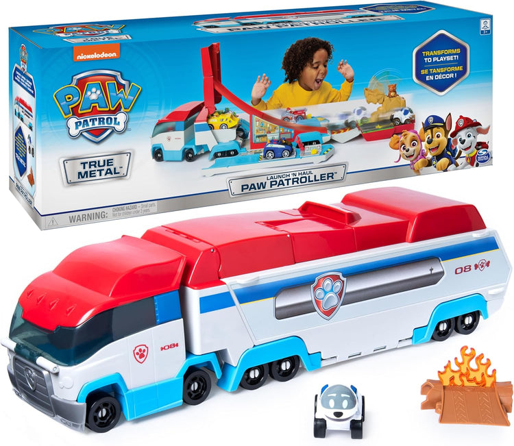 White Smoke Paw Patrol Launch n Haul Paw Patroller HALSON ENTERPRISE pawpatrollaunchnhaulpatroller.jpg Action Figures and Play Sets
