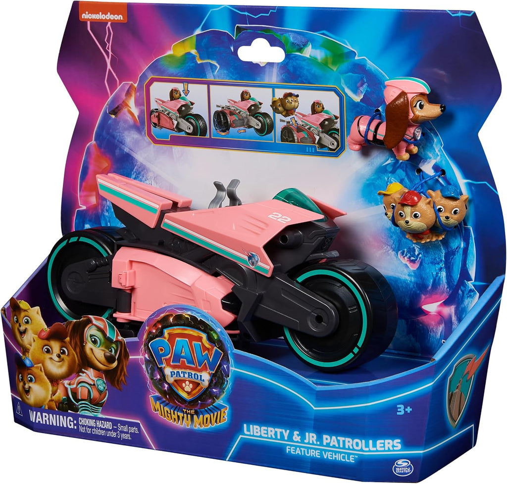 White Smoke Paw Patrol Liberty Transforming Vehicle HALSON ENTERPRISE pawpatrollibertytransformvehicle1.jpg Action Figures and Play Sets