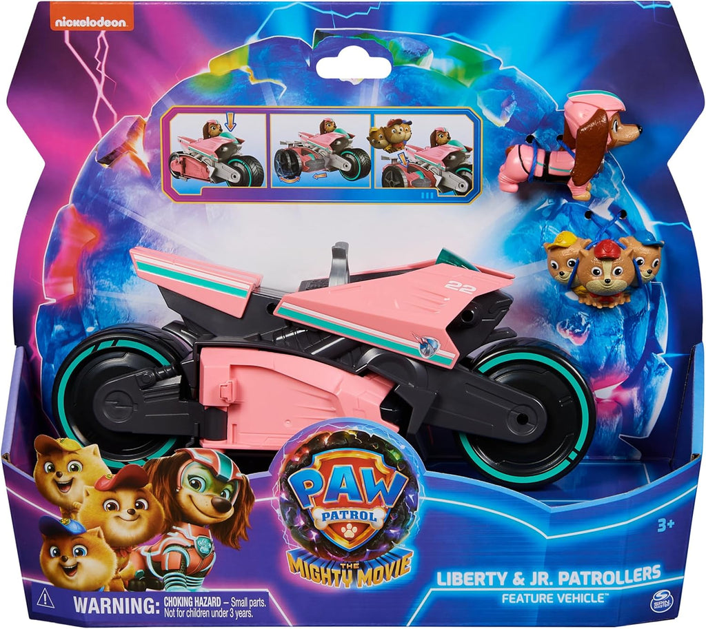 White Smoke Paw Patrol Liberty Transforming Vehicle HALSON ENTERPRISE pawpatrollibertytransformvehicle.jpg Action Figures and Play Sets
