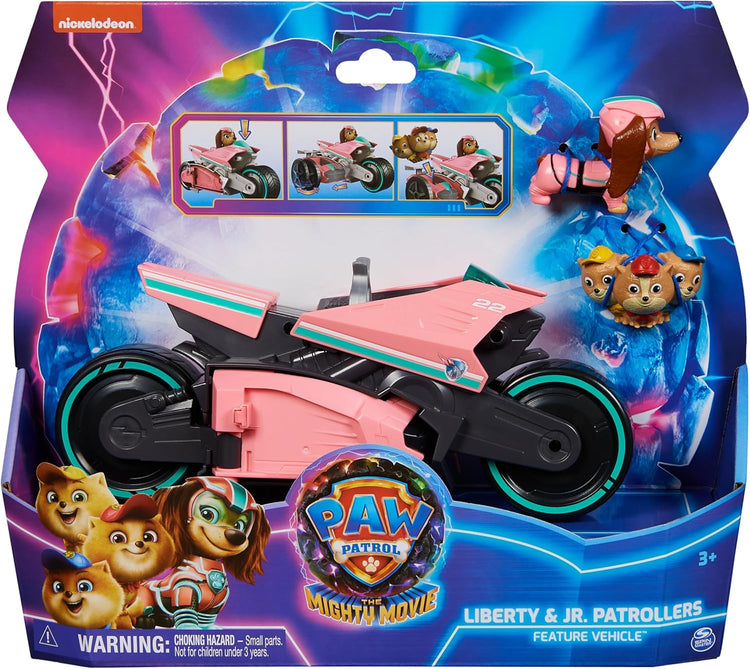 White Smoke Paw Patrol Liberty Transforming Vehicle HALSON ENTERPRISE pawpatrollibertytransformvehicle.jpg Action Figures and Play Sets