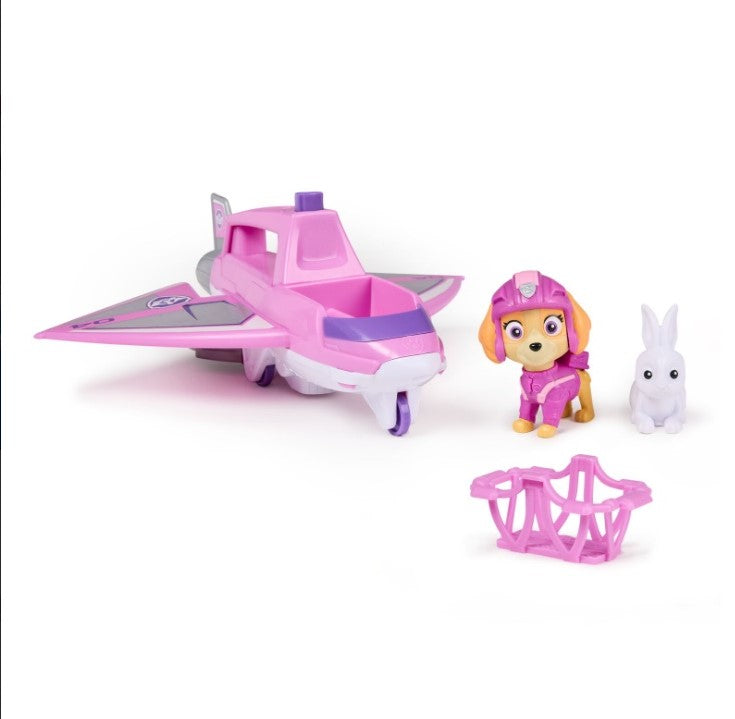 White Smoke Paw Patrol Air Rescue Skye HALSON ENTERPRISE pawpatrolskyeclawjet1.jpg Action Figures and Play Sets