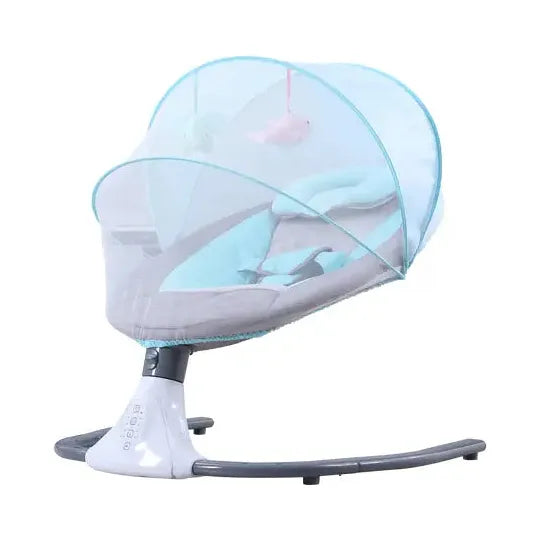 Light Gray Peekaboo Electric Baby Swing Rocker Blue peekaboo-electric-baby-swing-rocker-blue-toyzoona-1.webp