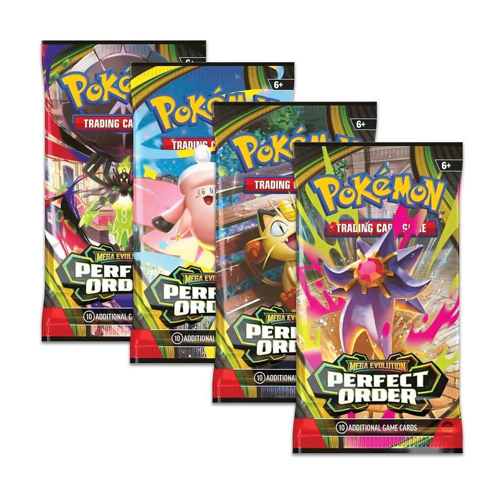 Pokemon Mega Evolution Perfect Order Trading Cards - Per Pack