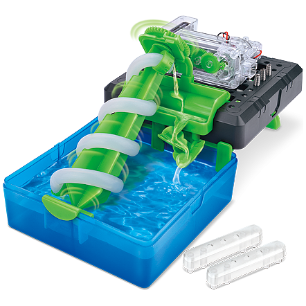 Steel Blue STEM Connex Recycle Screw Pump 38827 HALSON ENTERPRISE product370-o.png Educational Toys
