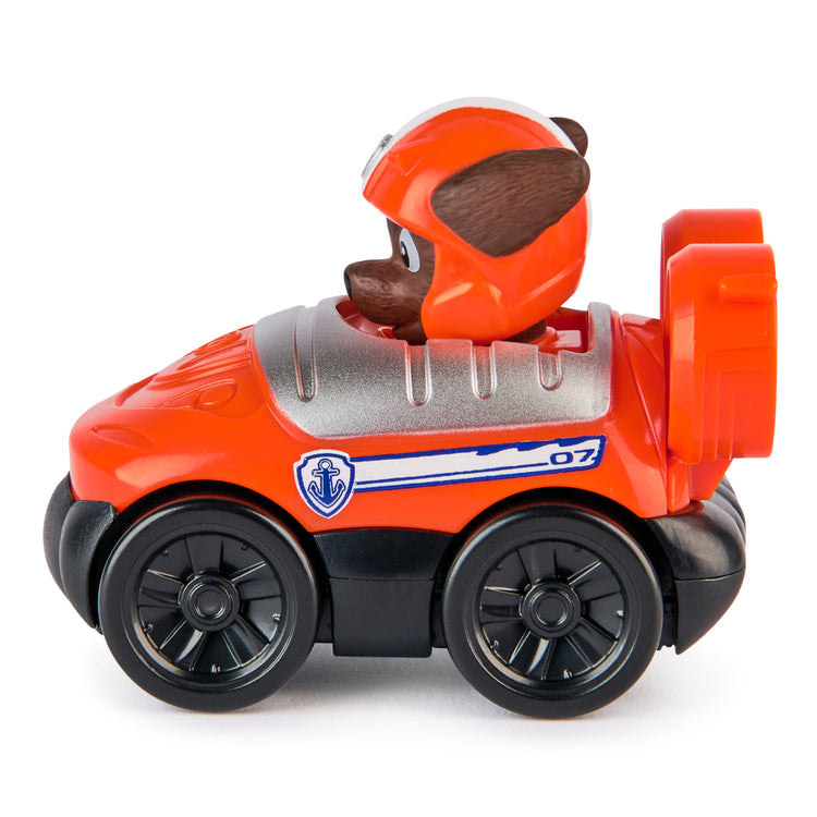 White Smoke Paw Patrol Air Rescue Zuma Small Car HALSON ENTERPRISE pupsquadracecarzuma1.jpg Action Figures and Play Sets