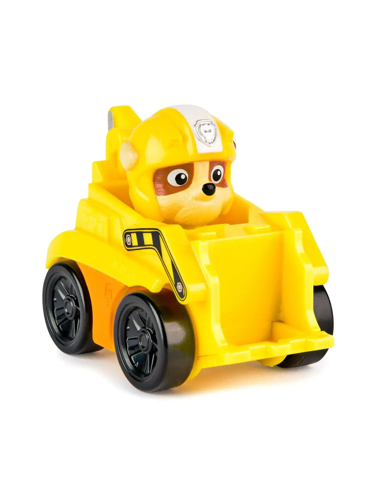 White Smoke Paw Patrol Air Rescue Rubble Small Car HALSON ENTERPRISE pupsquadracersrubblesmall2.webp Action Figures and Play Sets
