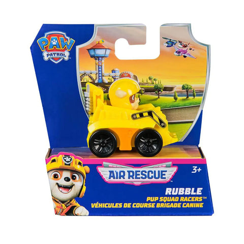 White Smoke Paw Patrol Air Rescue Rubble Small Car HALSON ENTERPRISE pupsquadracersrubblesmall.webp Action Figures and Play Sets