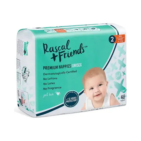 Light Gray Rascal And Friends Diapers Size 2 48Pcs Toyzoona rascal-and-friends-diapers-size-2-48pcs-toyzoona-1.webp Infant Toys