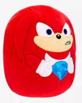 Squishmallow Red Knuckles Sonic Holding Blue Emerald