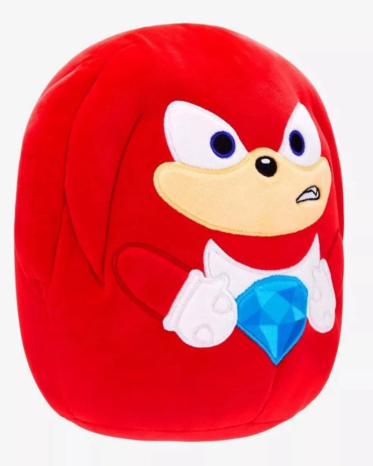 Squishmallow Red Knuckles Sonic Holding Blue Emerald