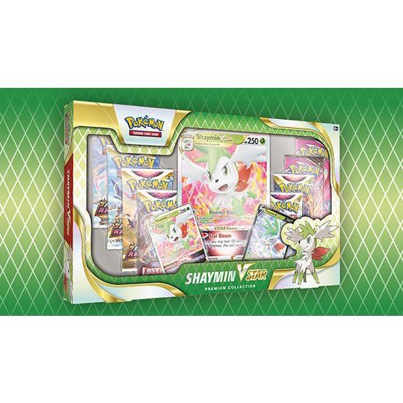 Dark Sea Green Pokemon Shaymin V Star Premium Collection Online Purchase shaymin-vstar-premium-collection-169-en.jpg Collectible Trading Cards