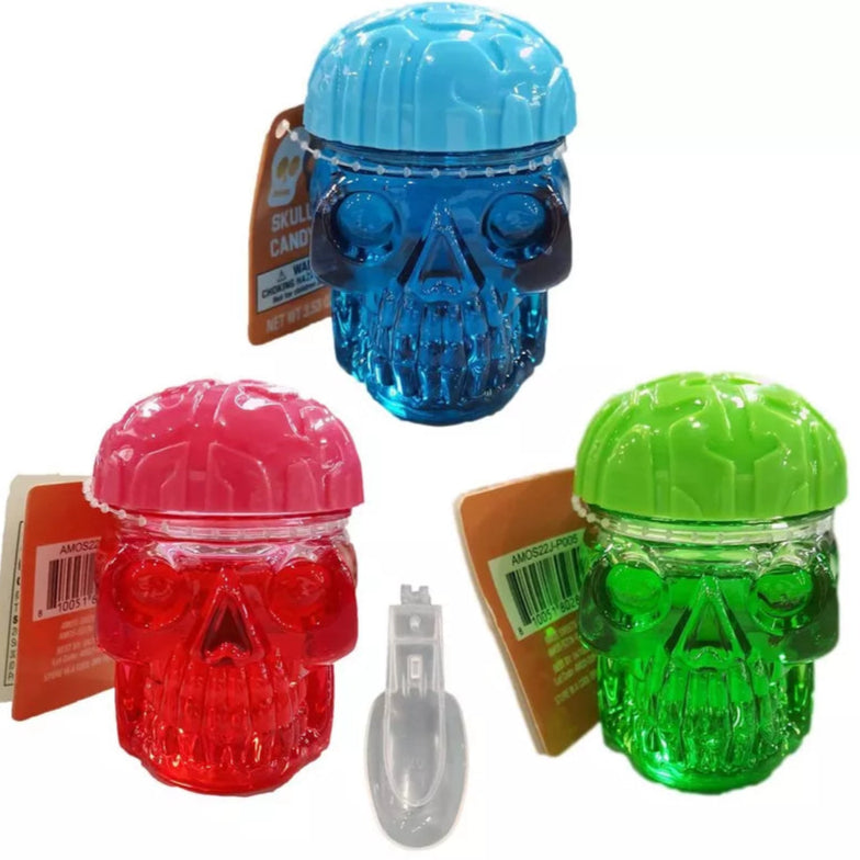Dark Slate Gray Candy Toy KT Skull Slime Candy CT0979 Spooky Sweet Fun HALSON ENTERPRISE skullcandy.webp Candy
