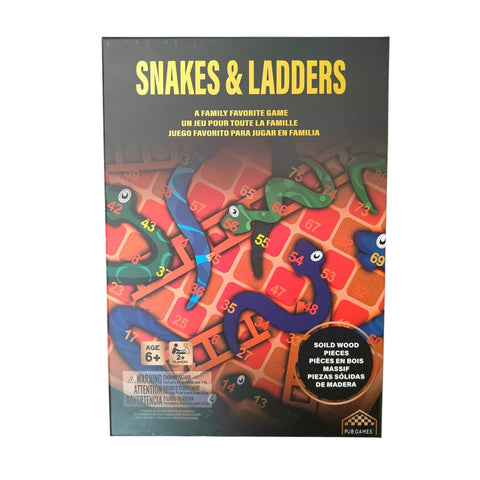 Dim Gray Snakes and Ladders Game Wooden Version HALSON ENTERPRISE sn11-Photoroom.jpg Games and Puzzles