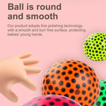 Light Pink Light Up Squishy Ball Toys for Kids - 5cm Colorful Stress Relief Toy - Soft Silicone Fidget Sensory Ball - Safe, Non-Toxic - Ages 5+ (Red) HALSON ENTERPRISE squish2.jpg Arts and Crafts