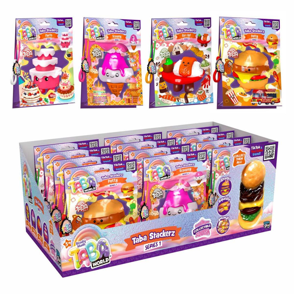 White Smoke Taba World Burger Stacker Squishy 855423 HALSON ENTERPRISE taba_296d4ed2-635f-465a-927b-62be51a1a5fa.jpg Arts and Crafts