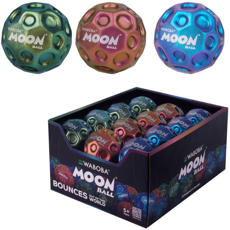 White Smoke Waboba Metallic Moon Ball 316C99 HALSON ENTERPRISE waboba-moon-metallic-ball.png Outdoor and Active Play