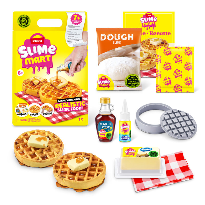 White Smoke Zuru Slime Mart S1 Dessert 15901 Toyzoona waff.jpg Arts and Crafts