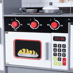 Black Wooden Kitchen with Refrigerator for Realistic Chef Adventures HALSON ENTERPRISE wooden-toys_1.jpg Dolls and Playsets