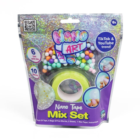White Smoke Nano Art Tape Mix Set Yellow 238121 HALSON ENTERPRISE yellow_04d31b19-66df-4111-b123-dd74c929957f.jpg Arts and Crafts
